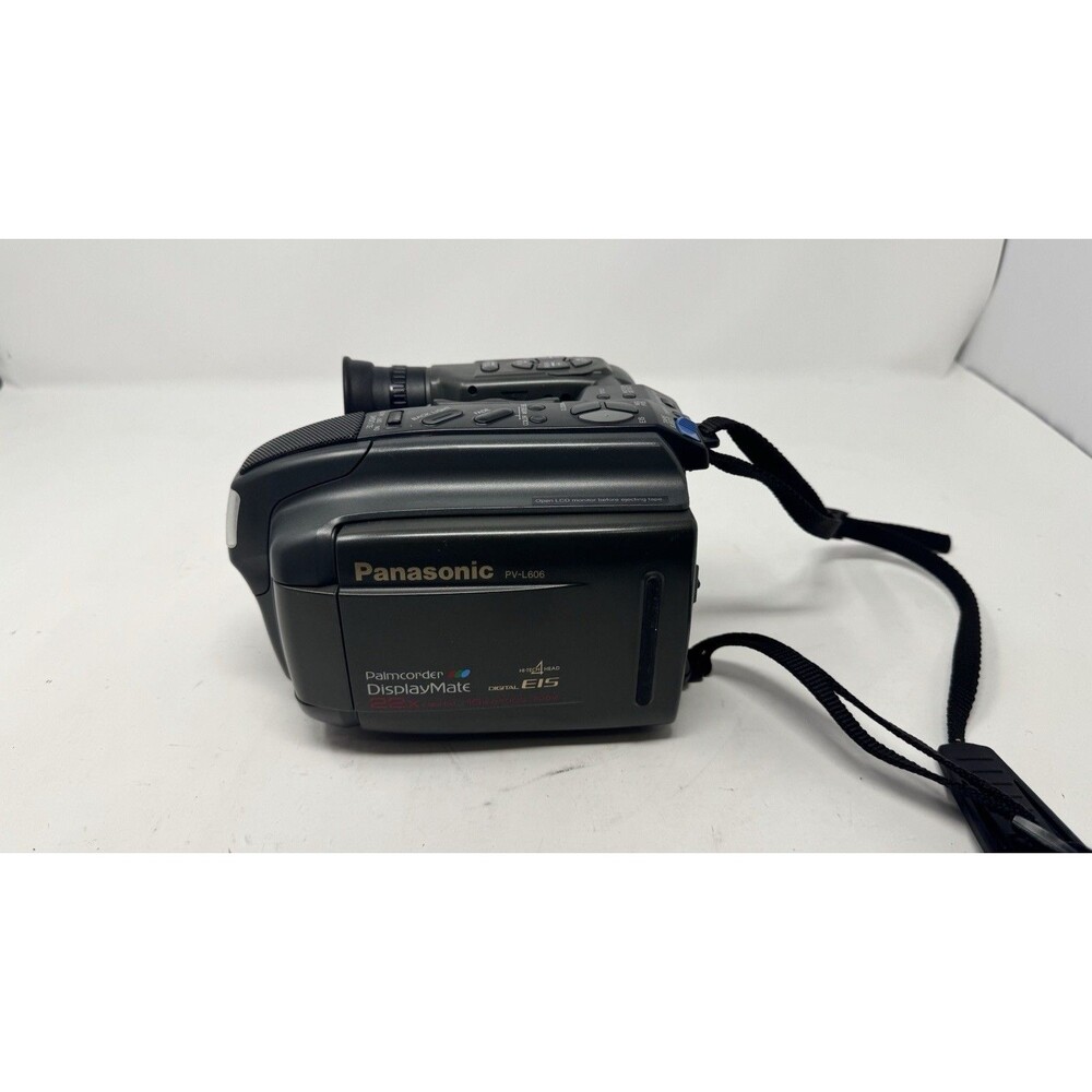 Panasonic PV-L606 Palmcorder VHS-C Camcorder Camera VCR UNTESTED